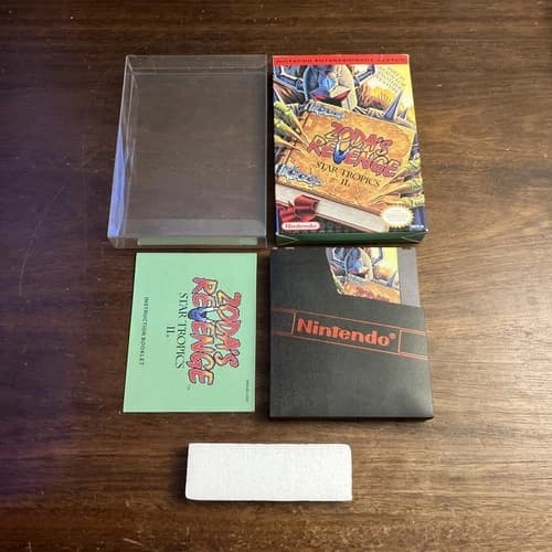 Zoda's Revenge: Star Tropics II (Nintendo NES) Complete - Tested - Authentic