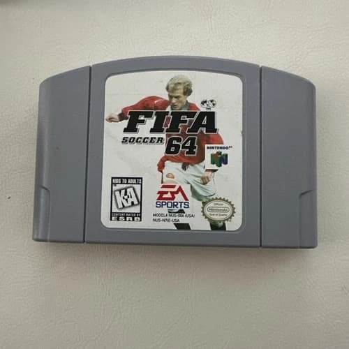 FIFA Soccer 64 (Nintendo 64, 1996) N64