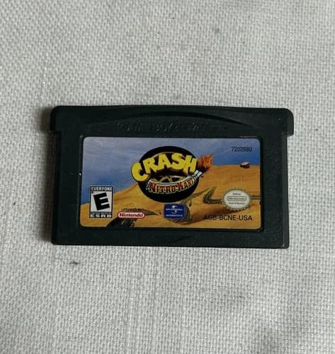 Crash Nitro Kart - Nintendo Game Boy Advance Gameboy GBA Ships Fast Free Tested