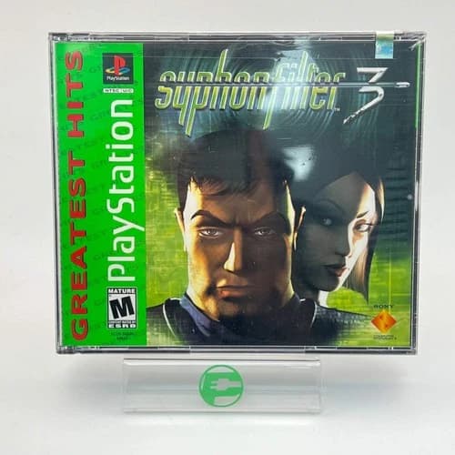 New Syphon Filter 3 (Sony PlayStation 1 PS1, 2001)