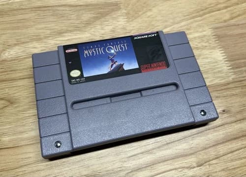 Final Fantasy: Mystic Quest (Super Nintendo SNES, 1992) **TESTED AUTHENTIC**