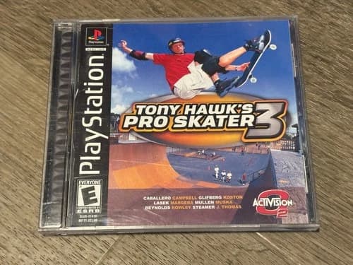 Tony Hawk's Pro Skater 3 Playstation 1 PS1 Complete CIB Tested Authentic