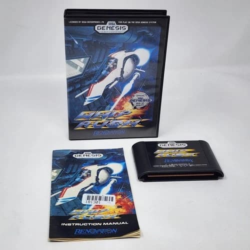 Whip Rush (Sega Genesis) Complete CIB TESTED