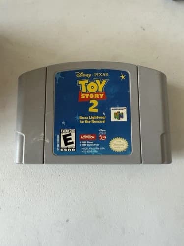Toy Story 2 Buzz Lightyear to the Rescue Nintendo 64 (N64) Tested/Working