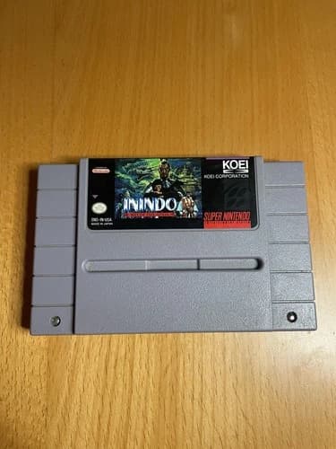 Inindo Way of The Ninja 1993 for SNES Super Nintendo Cartridge Only