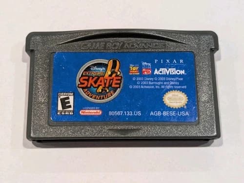 Disney's Extreme Skate Adventure Game Boy Advance Authentic Tested