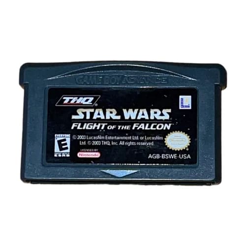Nintendo GameBoy Advance Star War Flight of the Millennium Falcon Cartridge Only