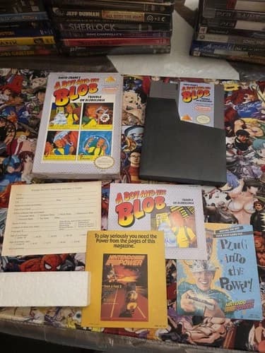 A Boy And His Blob: Trouble on Blobonia (Nintendo NES) Complete - Authentic