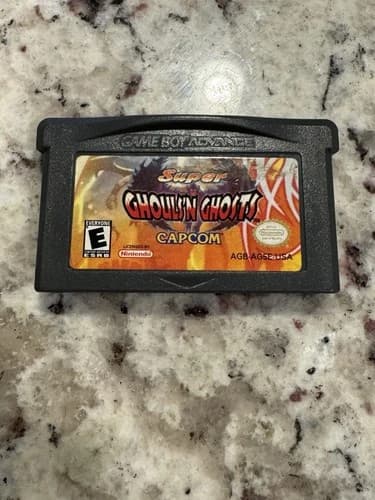 Super Ghouls N Ghosts For Nintendo Game Boy Advance Authentic Tested Works