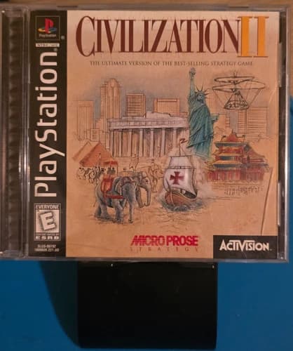 Civilization II (Sony PlayStation 1, 1998) PS1 - Tested & Working