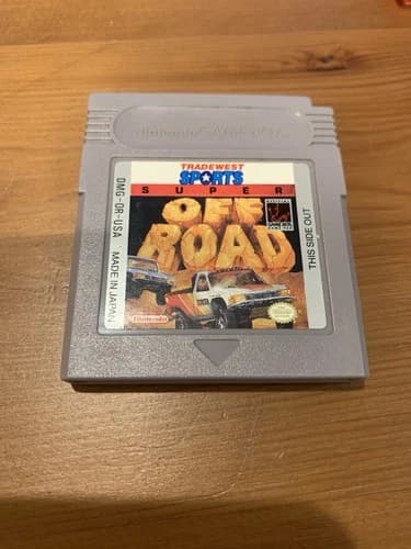 SUPER OFF ROAD Tradewest Sports Nintendo Game Boy authentic Gameboy Tested