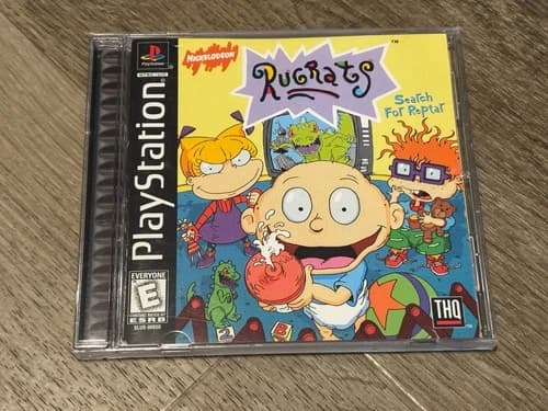 Rugrats: Search for Reptar Playstation 1 PS1 Complete CIB w/Reg Card Tested