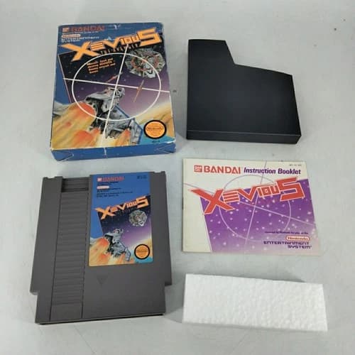 Nintendo NES Game Xevious The Avenger CIB Complete In Box SEE PICS