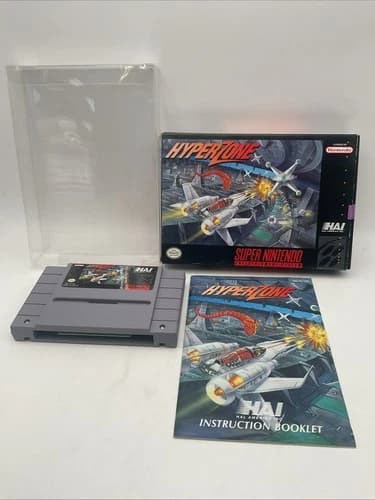 HyperZone (Super Nintendo SNES) Complete CIB - Tested - Authentic