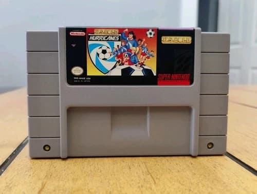 Hurricanes SNES Super Nintendo Cartridge US Gold 1994 Authentic Tested Very Rare