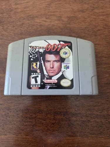 GoldenEye 007 (Nintendo 64 N64, 1997) Cartridge Only - AUTHENTIC - Tested