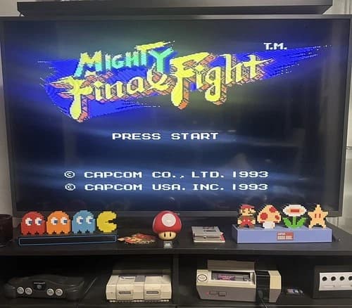 Mighty Final Fight NES Nintendo Cart NTSC