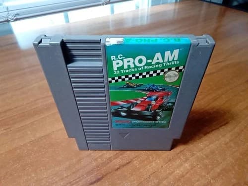R.C. Pro-Am (Nintendo Entertainment System NES, 1988) *TESTED*