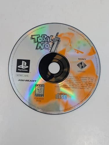Tobal No. 1 (Sony Playstation 1 PS1, 1996) - Disc Only