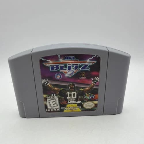 NFL Blitz (Nintendo 64 N64, 1996) Cartridge Only Authentic Working