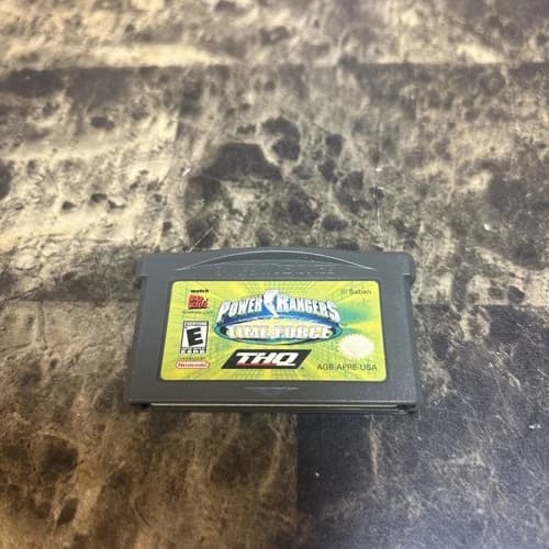 Power Rangers Time Force (Nintendo Game Boy Advance GBA) - Authentic Tested