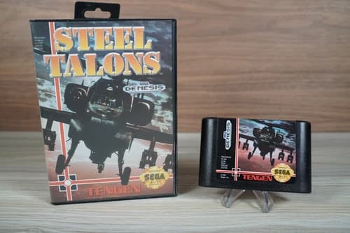 1992 Sega Genesis Steel Talons, CIB, Cleaned, Tested