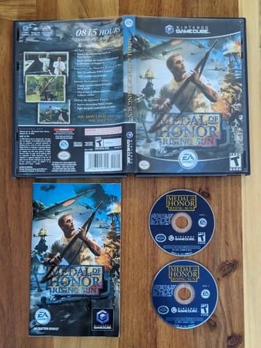 Medal of Honor: Rising Sun (Gamecube, 2003) 🔥 CIB Complete w/ Manual
