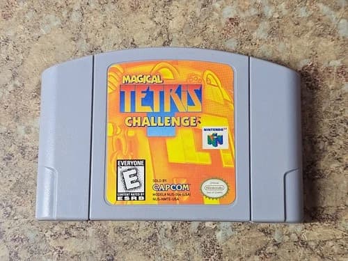 Magical Tetris Challenge (Nintendo 64 N64, 1999) Cartridge Only