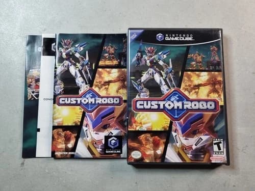Custom Robo Arena (Nintendo GameCube, 2004) CIB Complete
