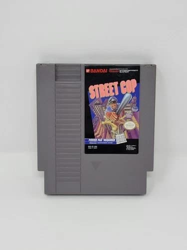Street Cop Nintendo Entertainment System NES Cart Only Tested Free US Shipping!