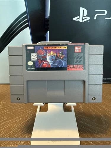 Mighty Morphin Power Rangers The Fighting Edition Super Nintendo SNES Game Loose