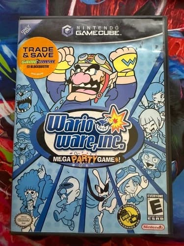 WarioWare, Inc.: Mega Party Game (Nintendo GameCube) CIB complete video game