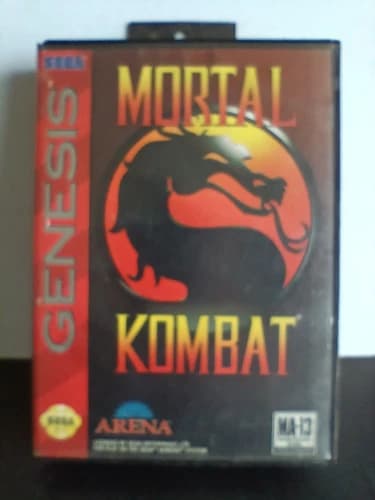 Mortal Kombat Sega Genesis - Tested, Works - Free Shipping