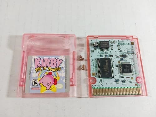 Kirby Tilt 'n' Tumble Nintendo Game Boy Color, 2001 Fully Tested Authentic GBC