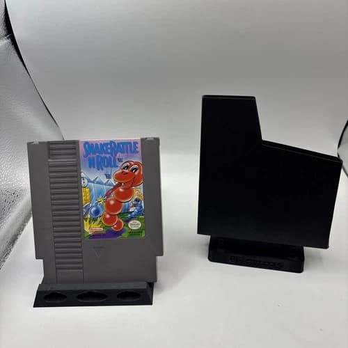 Snake Rattle 'n' Roll (Nintendo NES, 1991) Authentic Cart Only Tested & WORKING
