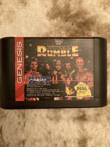 WWF Royal Rumble (Sega Genesis, 1993) Video Game Cart Only