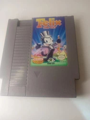 Felix the Cat Nintendo NES Authentic Game Cartridge Works! $90!