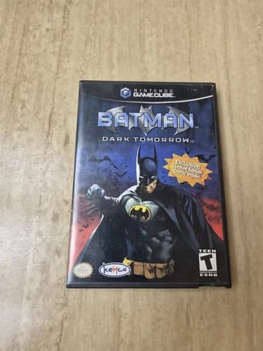 Batman: Dark Tomorrow Nintendo GameCube Complete With Manual No Comic