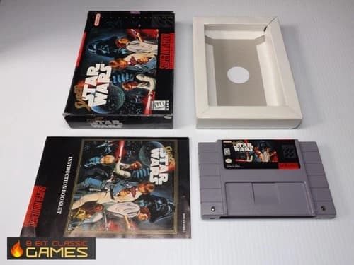 Super Star Wars - COMPLETE BOX - SUPER NINTENDO SNES - 511a