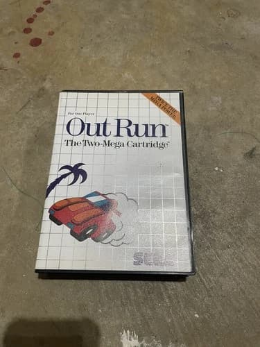 Out Run (Sega Master, 1987)