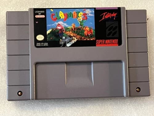 Claymates Super Nintendo SNES Authentic Cartridge Only