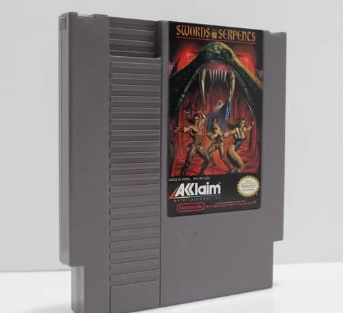Swords and Serpents - Nintendo NES - Game Cartridge Only