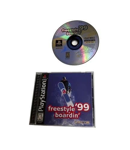 Sony PlayStation 1 PS1 Freestyle Boardin '99 Complete Tested Capcom BDC-C