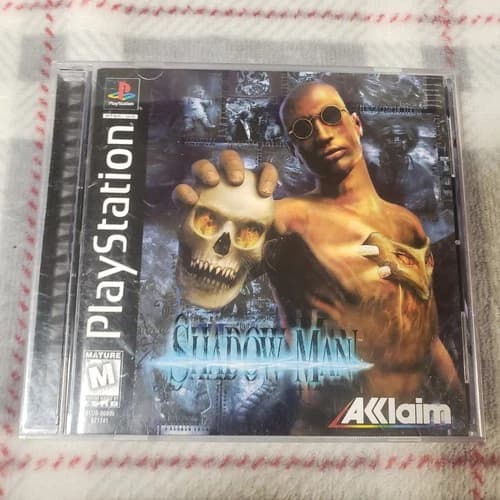 Shadow Man (CIB with Map) for Playstation 1 Nice Condition *FAST FREE SHIPPING *