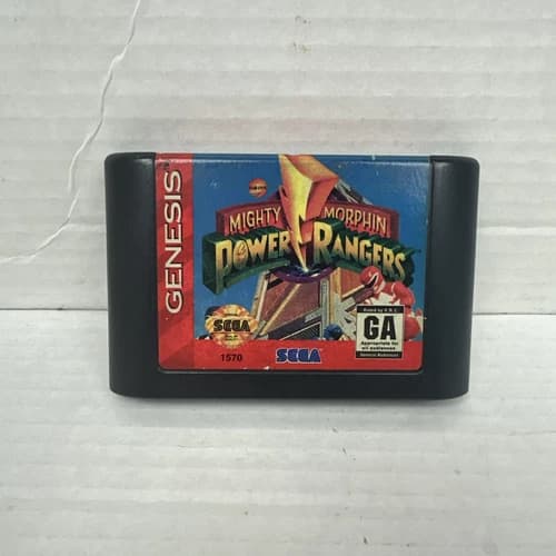 Mighty Morphin Power Rangers (Sega Genesis, 1994) - Cartridge only - Tested