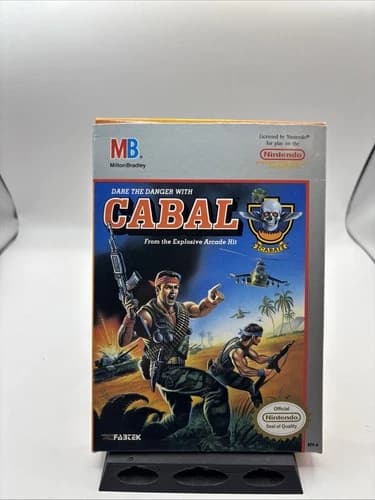 Cabal (Nintendo NES) Complete - Tested - Authentic