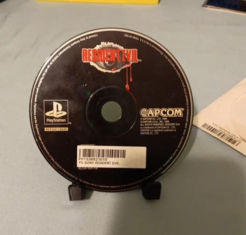 Resident Evil PS1 (Sony PlayStation 1, 1996) Disc Only Capcom Black Label