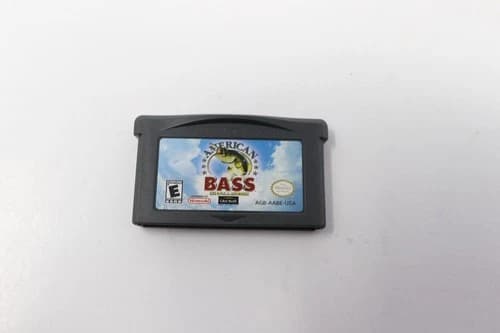 American Bass Challenge (Nintendo Game Boy Advance, 2001) Cartridge Tested