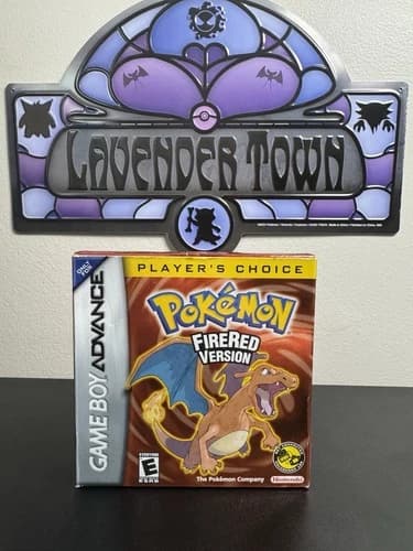 Pokémon FireRed Nintendo Game Boy Advance GBA Authentic CIB