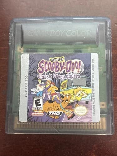 Scooby Doo Classic Creep Capers - Game Boy Color Tested